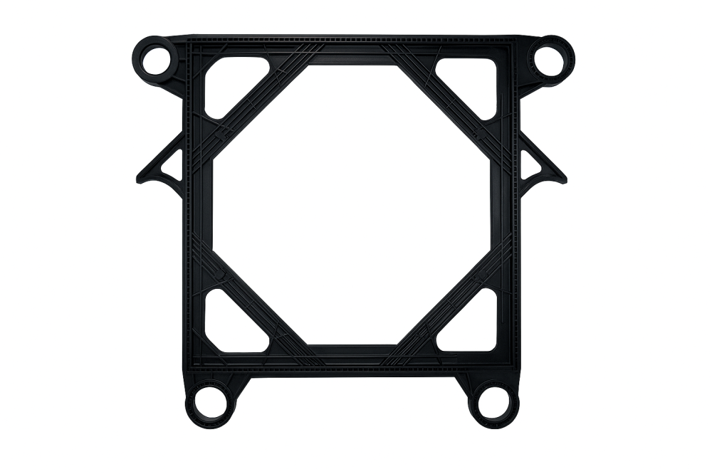 Рама промежуточная 600x600 для фильтр-пресса Ш4-ВФП-12 (25), Ш4-ВФД-33 (60)